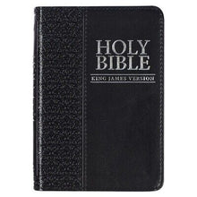 KJV Pocket Bible-Black Faux Leather