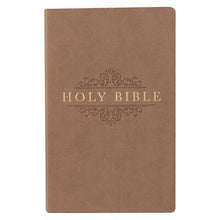 KJV Gift And Award Bible-Brown Faux Leather
