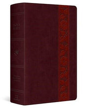 ESV Large Print Personal Size Bible-Mahogany Trellis TruTone