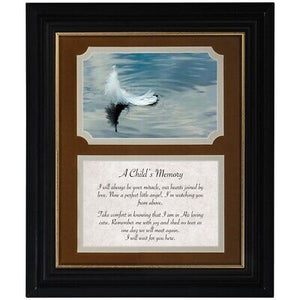Framed Prayers Decor-A Childs Memory (12 x 10)