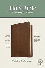 NLT Thinline Reference Bible/Filament Enabled Edition-Rustic Brown LeatherLike