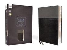 NASB Thinline Bible (Comfort Print)-Black Leathersoft