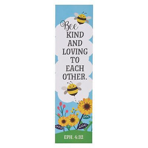 Bookmark-Garden/Bee Kind Eph. 4:32 (Pack Of 10)