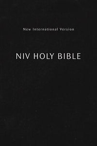 NIV Compact Holy Bible (Comfort Print)-Black Softcover