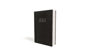 NIV Gift & Award Bible (Comfort Print)-Black Leather-Look