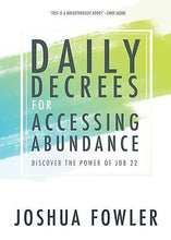 Daily Decrees For Accessing Abundance