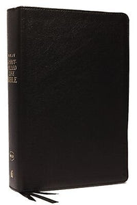 NKJV Spirit-Filled Life Bible (Third Edition) (Comfort Print)-Black Genuine Leather Indexed