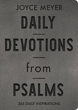 Daily Devotions From Psalms-Teal LeatherLuxe