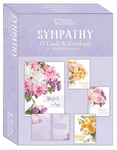 Family Treasures Wholesale  Boxed Sympathy Gentle Sympathy Card - Pack of 12