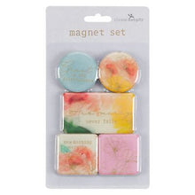 Magnet Set-Watercolor & Florals (Set Of 4)