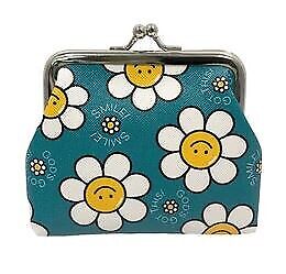 Coin Purse-Smiley Daisies (4 x 4.25)