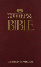 GNT Good News Text Bible-Maroon Hardcover