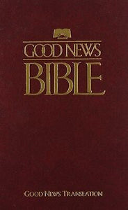 GNT Good News Text Bible-Maroon Hardcover