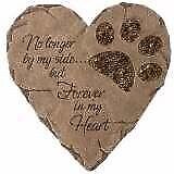 Memorial Stone-Pet Bereavement (Heart Shaped) (9.75")