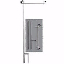 Stake-Garden Flag Stand-3 Piece w/Poly Bag & Header (40")