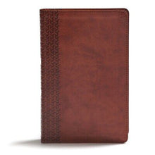 CSB Everyday Study Bible-British Tan LeatherTouch