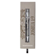 Pen-Classic-Gray/Strong & Courageous w/Gift Box
