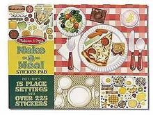 Reusable Sticker Pad: Make-A-Meal (Ages 3+)