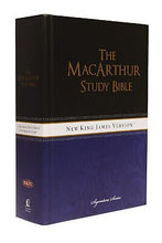 NKJV MacArthur Study Bible/Large Print-Hardcover Indexed