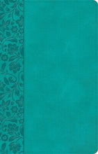NASB 2020 Large Print Personal Size Reference Bible-Teal LeatherTouch Indexed