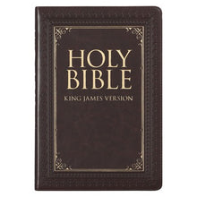 KJV Large Print Thumb Index Edition: Brown (Large Print) (Hardcover)