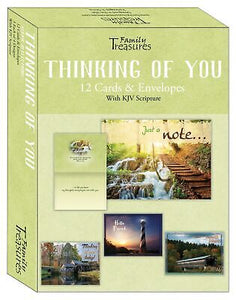 Card-Boxed-Thinking Of You-Scenic Reflections (Box Of 12)