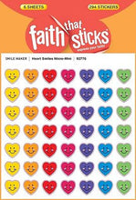 Sticker-Heart Smiles Micro-Mini (6 Sheets) (Faith That Sticks)