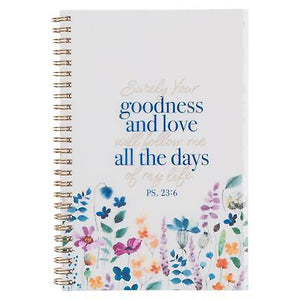 Notebook-Wirebound-Goodness & Love Ps. 23:6
