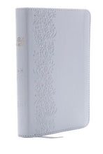 KJV Bride's Bible (Comfort Print)-White Leathersoft