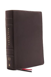 KJV Study Bible (Full-Color)-Black Genuine Leather