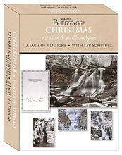 Card-Boxed-Shared Blessings-Christmas-Assorted/Winter Waterfalls (Box Of 12)