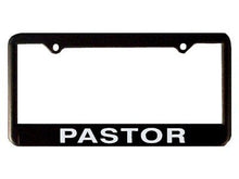 Auto Tag Frame-Pastor-Black