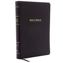 KJV Giant Print Reference Bible (Comfort Print)-Black Bonded Leather Indexed