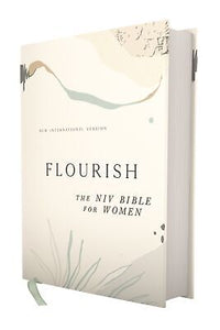 NIV Flourish: The NIV Bible For Women (Comfort Print)-Cream Hardcover