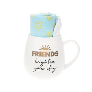 Mug & Sock Set-Friends (15.5 Oz)