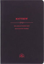 NASB 1995 Scripture Study Notebook: Matthew-Softcover