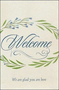 Welcome Folder-We Are Glad You Are Here (Pack Of 12)