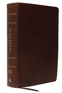 KJV Study Bible (Full-Color)-Brown Bonded Leather Indexed