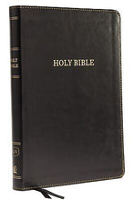 KJV Thinline Bible/Large Print (Comfort Print)-Black Leathersoft