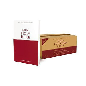 NKJV Holy Bible  Economy Bible (Case Of 40)-Softcover