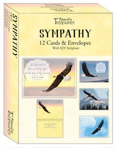 Card-Boxed-Sympathy-Eagles (Pack Of 12)