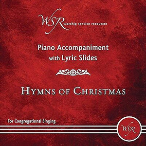 Audio CD-Hymns Of Christmas-Piano Accompaniment With Lyric Slides DVD