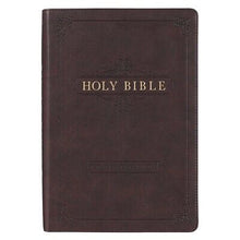 KJV Giant Print Bible (Full-Size)-Black Faux Leather Indexed