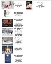 Card-Boxed-Shared Blessings-Christmas-Christmas Blessings/Large Assorted (Box Of 24)