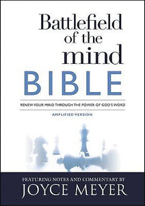Amplified Battlefield Of The Mind Bible-Hardcover