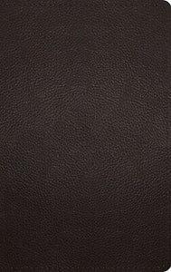 ESV Thinline Bible-Deep Brown Buffalo Leather