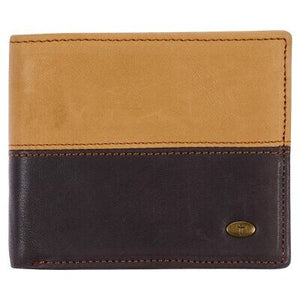 Wallet-Genuine Leather-Cross-Brown/Tan