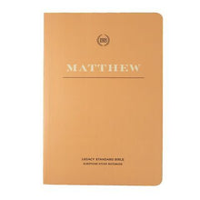 LSB Legacy Standard Bible Scripture Study Notebook: Matthew-Softcover