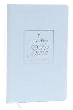 KJV Baby's First New Testament (Comfort Print)-Blue Hardcover