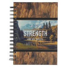 Journal Wirebound LG Lord is My Strength Ps. 28:7